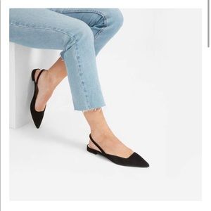 Everlane editor sling back flats